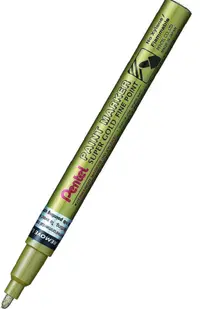 Marker permanent Pentel Paint MSP10 - 2.9 mm, auriu