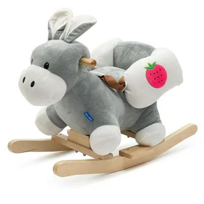 Balansoar, Baby Mix, Donkey, Cu sa confortabila cu spatar, Cu sunete, 18 luni +