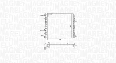 Radiator Motor (manual) Potrivit Seat Cordoba, Ibiza Iii; Skoda Fabia I, Fabia I Praktik, Fabia Ii, Roomster, Roomster Praktik; Vw Fox, Polo, Polo Iv 1.0-2.0