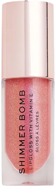 Makeup Revolution Pout Bomb Luciu de volum Shimmer Bomb Daydream Pink, 4.6 ml
