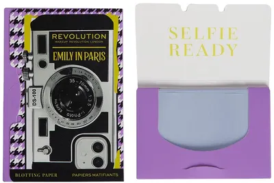 Makeup Revolution X Emily In Paris Foi faciale matifiante, 100 buc