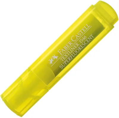 Textmarker Faber-Castell 1546 - Galben neon