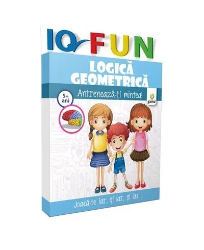 Logică geometrică. IQ Fun (5+ ani) - Paperback brosat - ***