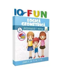 Logică geometrică. IQ Fun (5+ ani) - Paperback brosat - ***