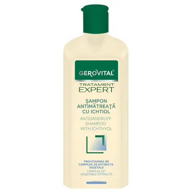 Sampon antimatreata cu Ichtiol Tratament Expert, Gerovital, Farmec | 250 ml