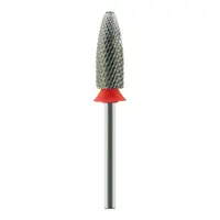Capat de freza NailsUp carbit indepartare gel conic Red 60mm