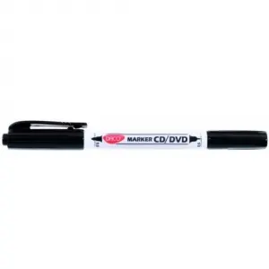 Marker CD/DVD 2 capete MK301N Daco, negru