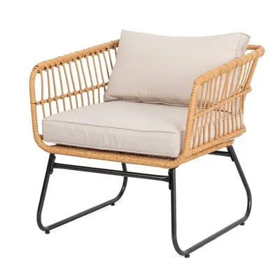 Set de 2 scaune de grădină din rattan Vistdal - Bonami Essentials