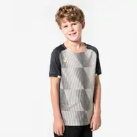 Tricou de fotbal cu mânecă scurtă VIRALTO Dope Gri Alb Galben Copii