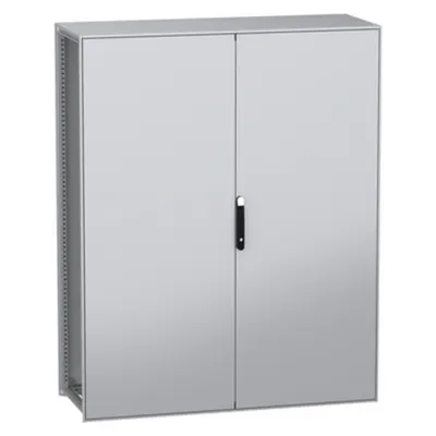Dulap modular, cu montaj pe pardoseala, PanelSeT SFN, din otel decarbonizat(verde), 2000x1600x600mm, IP55, 2 usi