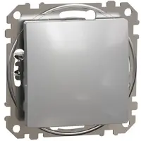 Intrerupator cap scara 16AX Schneider Sedna Design SDD113166, aluminiu