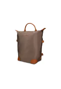 GianMarco - Rucsac unisex cu maner Novara Elite - Maro inchis