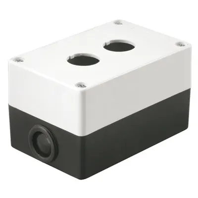 Lamp hausing KP102 pentru buton s 2places Alb