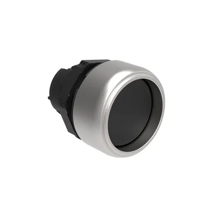 Push buton , diametru Ø22MM PLATINUM SERIES, SHROUDED, BLACK