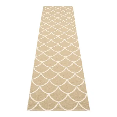Covor tip traversă pentru interior și exterior bej 70x300 cm Kotte Sand – Pappelina
