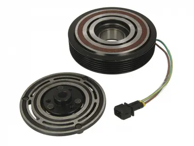 Fulie ambreiaj compresor AC clima (SANDEN SD7V16 6PK 126mm) VW LT 28-35 II, LT 28-46 II, TRANSPORTER IV 2.4D-2.8D intre 1990-2006