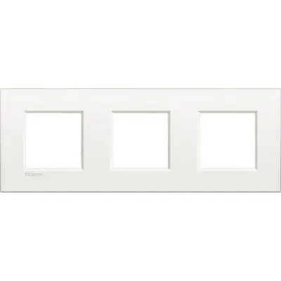 Rama LiVing Light Air 2+2+2 cu distan ta de 71 mm - Alb pur