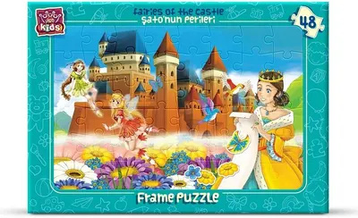 Puzzle pentru copii Art Puzzle din 48 de piese - Zânele castelului