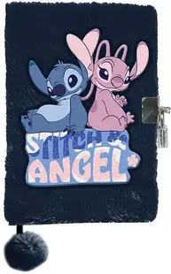 Jurnal de pluș Paso Stich - Angle, negru