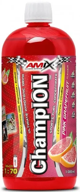 Champion Sports Fuel, grapefruit roz, 1000 ml, Amix