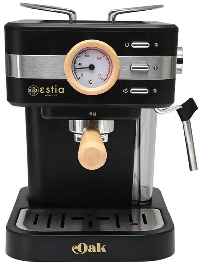 Espressor Estia - Oak, 15 bar, 1.2 l, negru