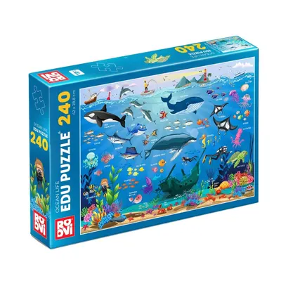 Puzzle Edu: Viata in Ocean, Editia a II a, 240 Piese, Roovi