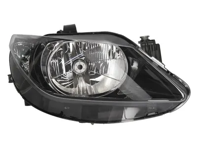 Far dreapta potrivit SEAT IBIZA IV, IBIZA IV ST 2008-2012 - (H4, electric, fundal negru)