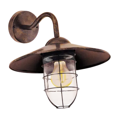 Lampa perete MELGOA copper-coloured antique 220-240V,50/60Hz IP44
