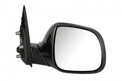 Oglinda laterala Dreapta (manual, convexa, crom) potrivit VW AMAROK, TRANSPORTER T5, TRANSPORTER T6, TRANSPORTER T6 CARAVELLE T6