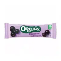 Baton ecologic Bio din ovaz integral cu mere si coacaze negre 12+ luni, Organix | 23 g