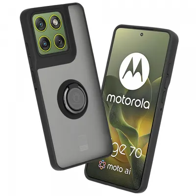 Husa pentru Motorola Edge 70, Techsuit, Glinth, Neagra