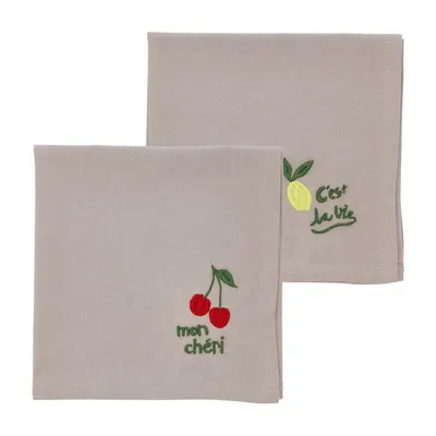 Șervețele 2 buc. din material textil 40x40 cm Bistro – Södahl