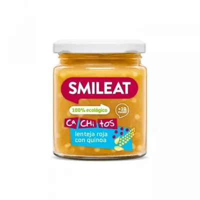 Mancare Bio din linte si quinoa +10 luni, 230 g – Smileat