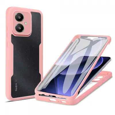 Husa pentru Xiaomi Redmi 13C 5G, Techsuit, ColorVerse 360, Roz
