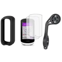 Pachet 3-în-1 Garmin Edge Explore 2: husă silicon, 2 sticle, suport XL