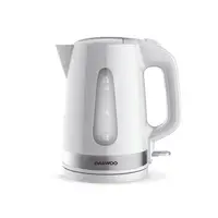 Fierbator electric Daewoo DKE220W, 2200 W, 1.7 L, indicator luminos, oprire automata, Alb