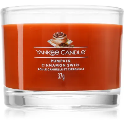 Yankee Candle Pumpkin Cinnamon Swirl lumânare votiv 37 g