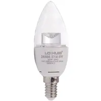 Bec LED LOHUIS, forma lumanare, E14, 6W, 30000 ore, lumina rece