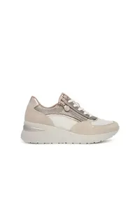 Pantofi sport pentru dama textil - bej