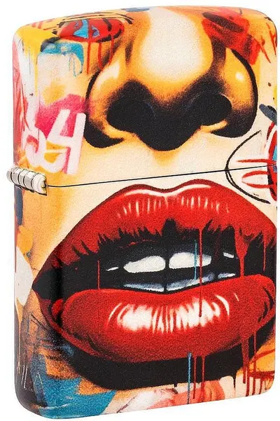 Brichetă Zippo - Street Art Design