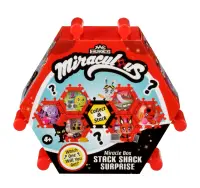 Set figurina surpriza, Miraculous, Kwami Stack Shack