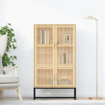vidaXL Dulap înalt, 70x35x125 cm, lemn prelucrat