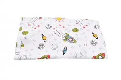 Set 2 cearsafuri pentru patut 120x60 cm din bumbac albrachete