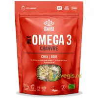 Mix Omega3 cu Seminte de Canepa, Chia si Goji Ecologic/Bio 200g