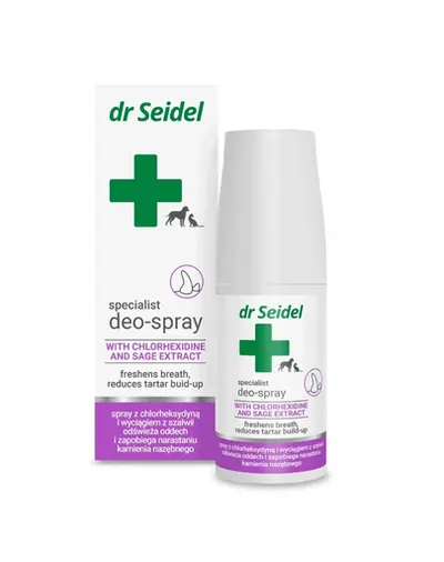 Spray respirație câini pisici DR SEIDEL 50 ml igienă orală și anti tartru