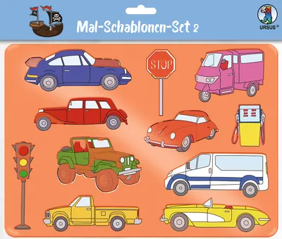 Set de 6 șabloane