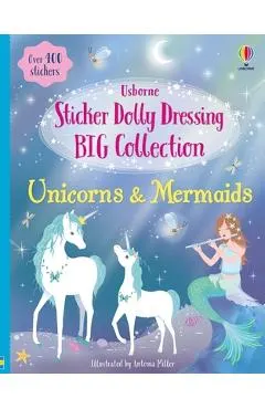 Sticker Dolly Dressing Big Collection Unicorns & Mermaids