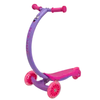 Trotineta zipster mov cu roti led