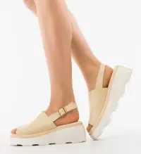 Sandale dama Jazura Bej
