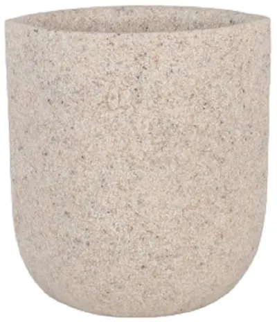 Suport pentru periuță de dinți Inter Ceramic - Amelia, 8.2 x 5.9 cm, bej